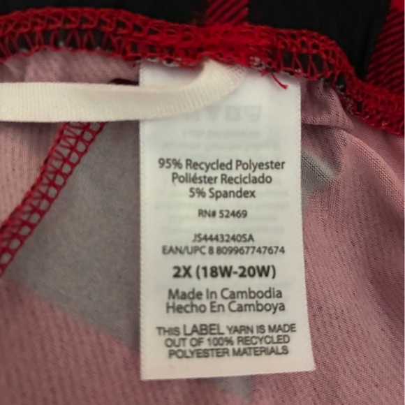 NWT Joyspun pajama set-2X - Picture 4 of 5